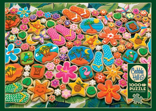Picture of COBBLE HILL 1000PC PUZZLE - TROPICAL COOKIES